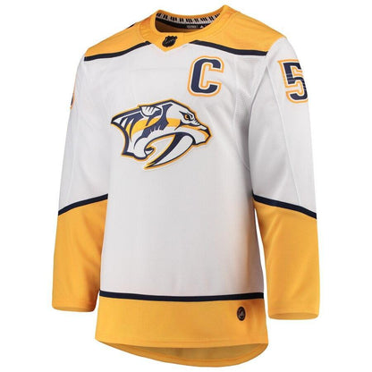 Roman Josi Nashville Predators Away Authentic Player Jersey – White