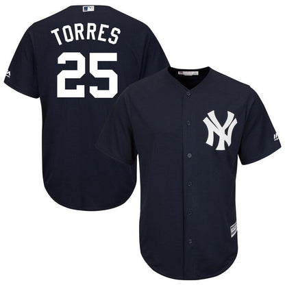 Men's New York Yankees Gleyber Torres Majestic Official Cool Base Jersey