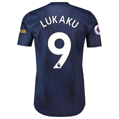 Romelu Lukaku Manchester United adidas 2018/19 Third Authentic Player Jersey – Navy