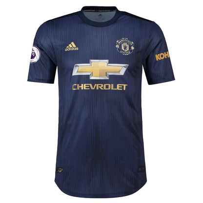 Chris Smalling Manchester United adidas 2018/19 Third Authentic Player Jersey – Navy
