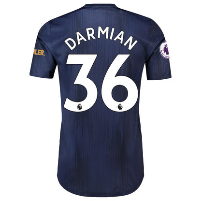 Matteo Darmian Manchester United adidas 2018/19 Third Authentic Player Jersey – Navy