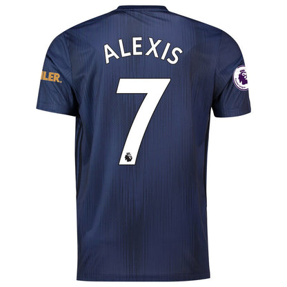 Alexis Sanchez Manchester United adidas 2018/19 Third Replica Player Jersey – Navy
