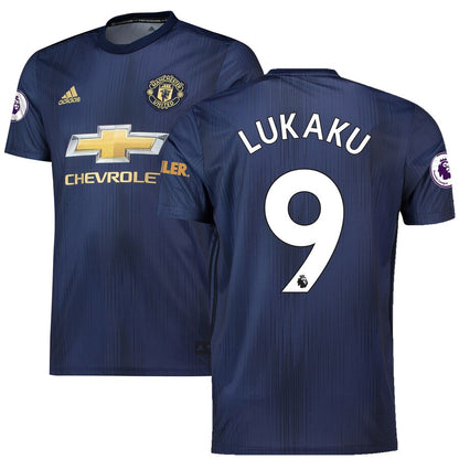 Romelu Lukaku Manchester United adidas 2018/19 Third Replica Player Jersey – Navy