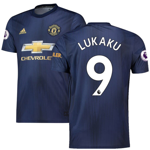 Romelu Lukaku Manchester United adidas 2018/19 Third Replica Player Jersey – Navy