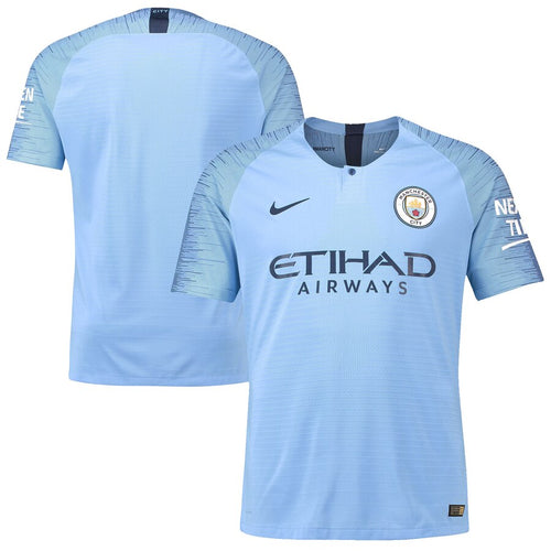 Manchester City Nike 2018/2019 Authentic Home Jersey – Blue