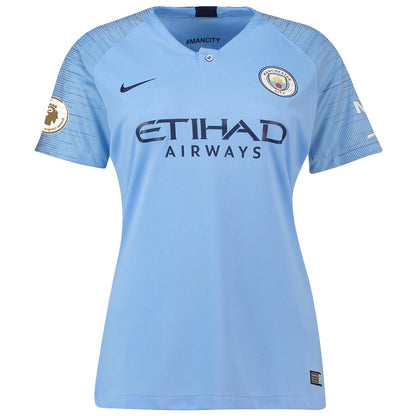 Manchester City Nike Women's 2018/19 Home Stadium Replica Jersey – Blue