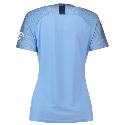 Manchester City Nike Women's 2018/19 Home Stadium Replica Jersey – Blue