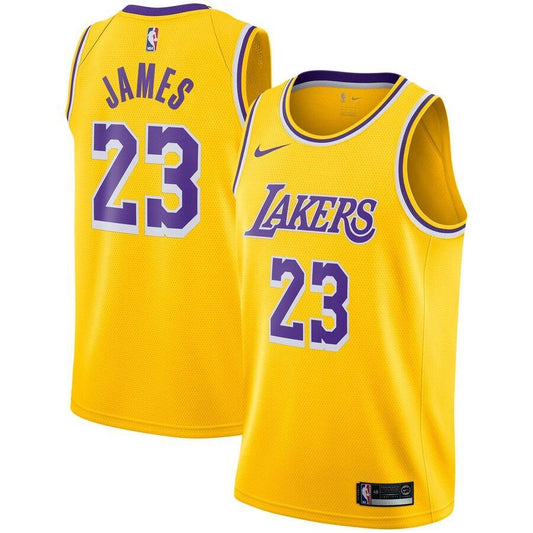 LeBron James Los Angeles Lakers 2018/19 Swingman Jersey - Icon Edition