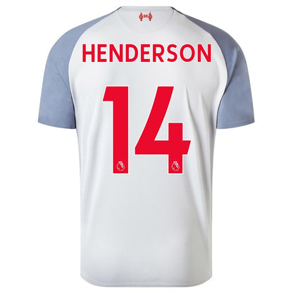 Jordan Henderson Liverpool New Balance Youth 2018/19 Third Replica Player Jersey – Gray