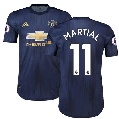 Anthony Martial Manchester United adidas 2018/19 Third Authentic Player Jersey – Navy