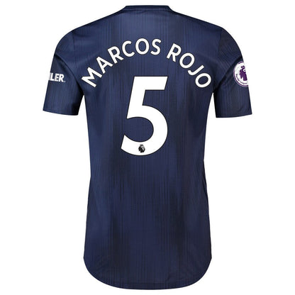 Marcos Rojo Manchester United adidas 2018/19 Third Authentic Player Jersey – Navy