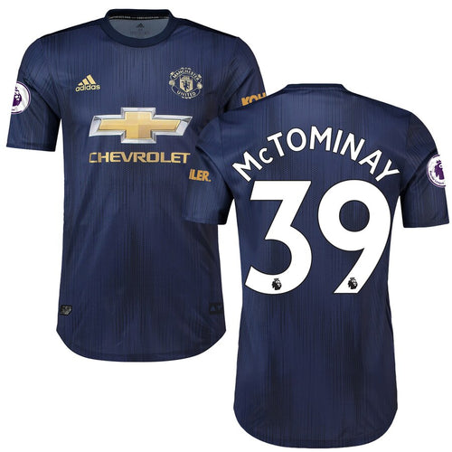 Scott McTominay Manchester United adidas 2018/19 Third Authentic Player Jersey – Navy
