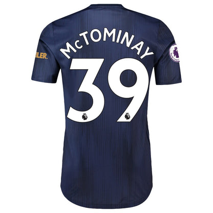 Scott McTominay Manchester United adidas 2018/19 Third Authentic Player Jersey – Navy