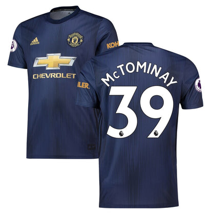 Scott McTominay Manchester United adidas 2018/19 Third Replica Player Jersey – Navy