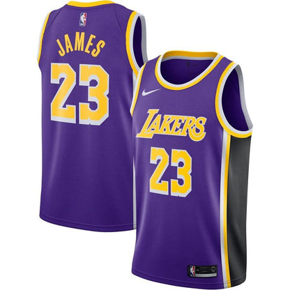 LeBron James Los Angeles Lakers 2018/19 Swingman Jersey - Icon Edition