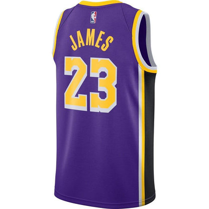 LeBron James Los Angeles Lakers 2018/19 Swingman Jersey - Icon Edition
