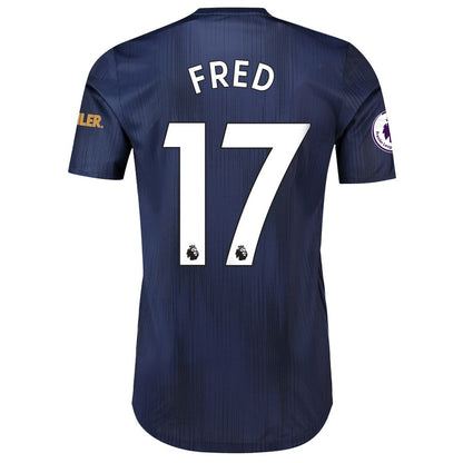 Fred Manchester United adidas 2018/19 Third Authentic Player Jersey – Navy