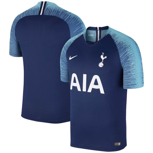 Tottenham Hotspur Nike 2018/19 Away Vapor Match Authentic Blank Jersey – Blue