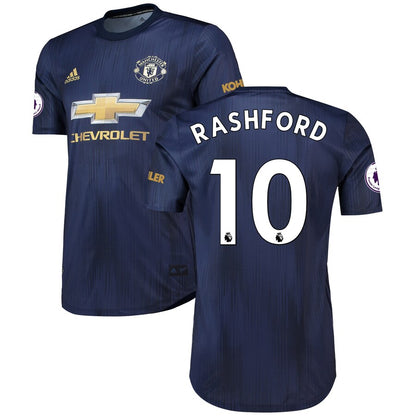 Marcus Rashford Manchester United adidas 2018/19 Third Authentic Player Jersey – Navy