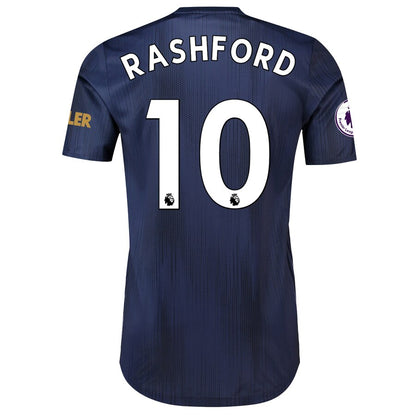 Marcus Rashford Manchester United adidas 2018/19 Third Authentic Player Jersey – Navy