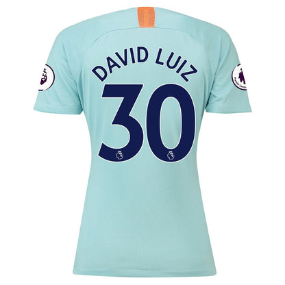 David Luiz Chelsea Nike Women's 2018/19 Third Stadium Replica Player Jersey – Blue