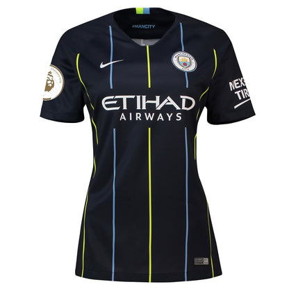 Manchester City Nike Women's 2018/19 Away Replica Stadium Jersey – Navy