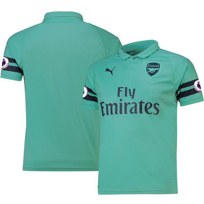 Arsenal Puma 2018/19 Third Replica Patch Jersey - Aqua