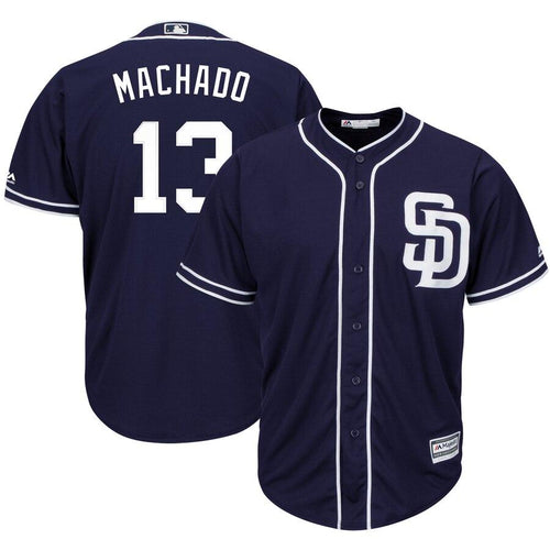 Manny Machado 13 San Diego Padres Official Cool Base Player Jersey