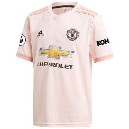 Diogo Dalot Manchester United adidas 18/19 Away Authentic Jersey – Coral