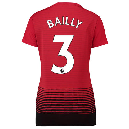Eric Bailly Manchester United adidas Women's 18/19 Home Replica Jersey – Red