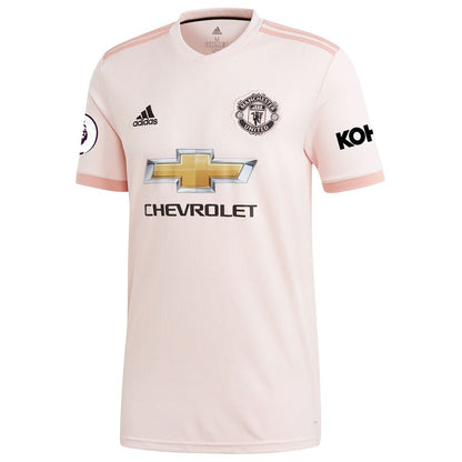 Marcos Rojo Manchester United adidas 18/19 Away Replica Jersey – Coral