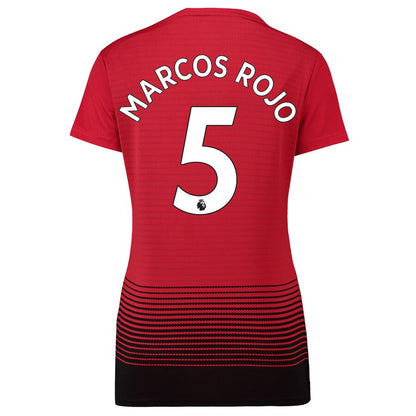 Marcos Rojo Manchester United adidas Women's 18/19 Home Replica Jersey – Red