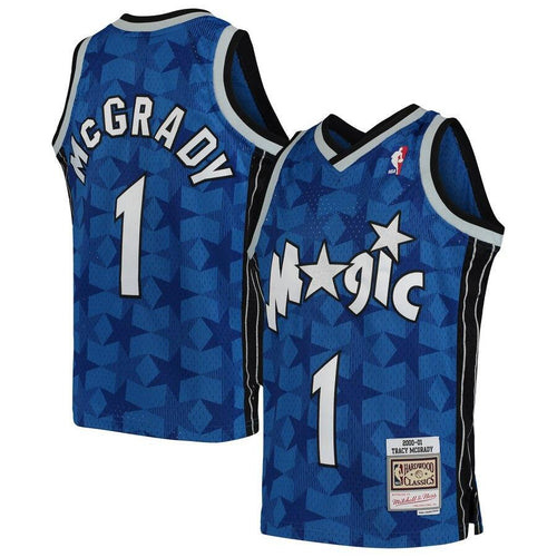 Tracy McGrady Orlando Magic Youth Swingman Throwback Jersey – Blue