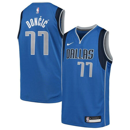 Luka Doncic Dallas Mavericks Youth Swingman Jersey Blue – Icon Edition
