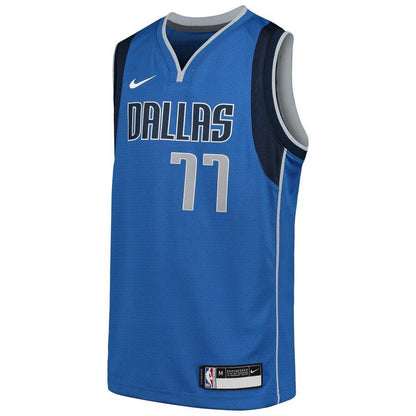 Luka Doncic Dallas Mavericks Youth Swingman Jersey Blue – Icon Edition