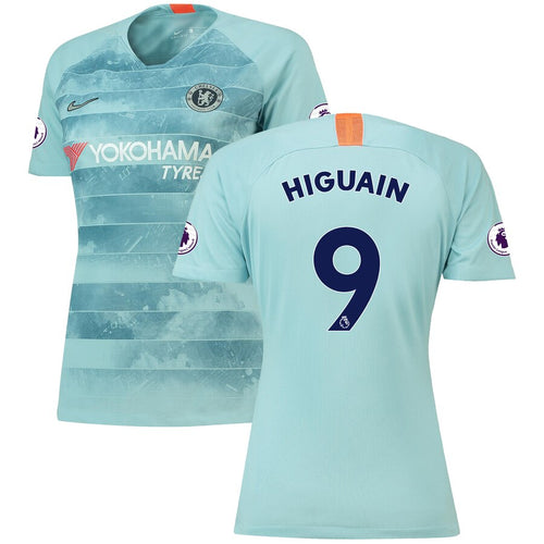 Gonzalo Higuain Chelsea Nike Women's 2018/19 Third Replica Stadium Player Jersey - Blue