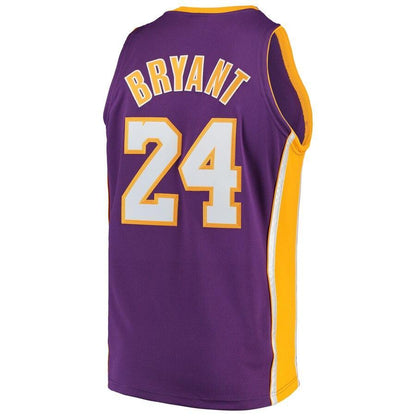 Kobe Bryant Los Angeles Lakers 2008-09 Hardwood Classics Authentic Jersey – Purple