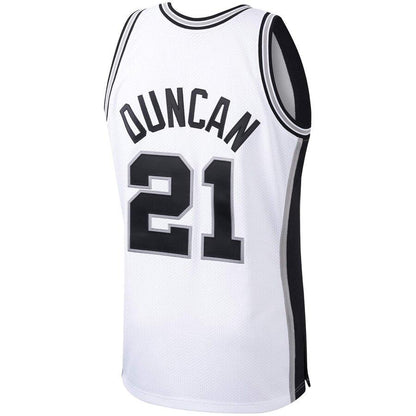 Tim Duncan San Antonio Spurs Classics 1998-99 Authentic Jersey – White