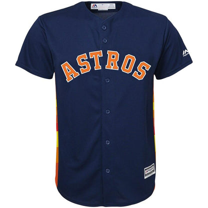 Alex Bregman 2 Houston Astros Youth Navy Alternate Official Cool Base Player Jersey