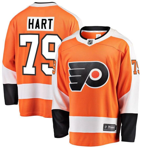 Carter Hart Philadelphia Flyers Branded Alternate Premier Breakaway Player Jersey
