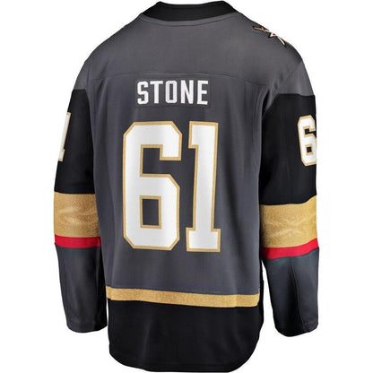 Mark Stone Vegas Golden Knights  Branded Home Premier Breakaway Player Jersey – Gray
