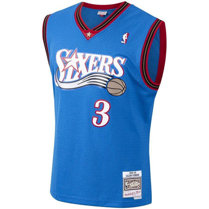 Allen Iverson Philadelphia 76ers Hardwood Classics Swingman Jersey