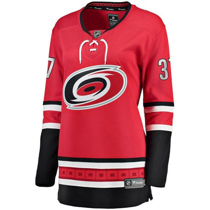 Andrei Svechnikov Carolina Hurricanes  Branded Women's Home Breakaway Player Jersey – Red