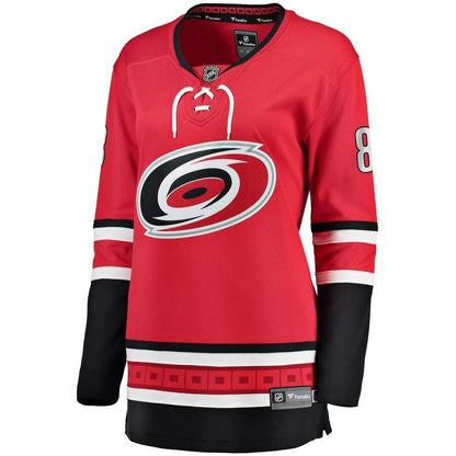 Saku Maenalanen Carolina Hurricanes  Branded Women's Home Breakaway Player Jersey – Red