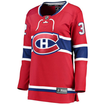 Christian Folin 32 Montreal Canadiens Women's Red Home Breakaway Player Jersey