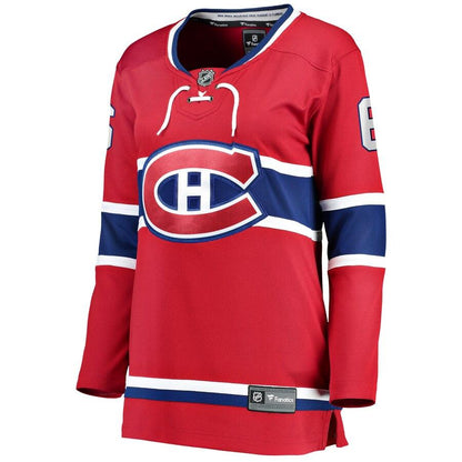 Shea Weber 6 Montreal Canadiens Women's Red Home Breakaway Player Jersey