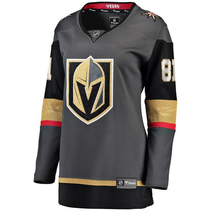 Jonathan Marchessault Vegas Golden Knights  Branded Women's Home Breakaway Player Jersey – Black