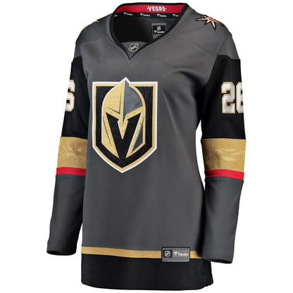Paul Stastny 26 Vegas Golden Knights Women's Black Home Breakaway Player Jersey