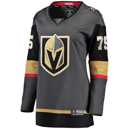 Ryan Reaves Vegas Golden Knights  Branded Women's Home Breakaway Player Jersey – Black