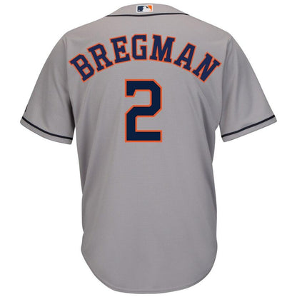 Alex Bregman 2 Houston Astros Home Official Cool Base Player Replica Jersey